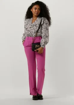 zwarte neo noir blouses hama sweet floral blouse