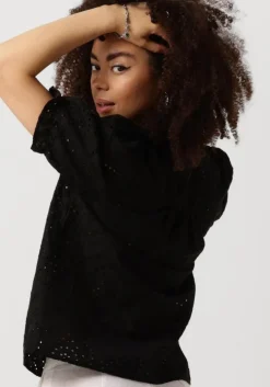 zwarte neo noir blouses odesa embroidery blouse