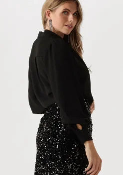 zwarte neo noir blouses vildra blouse