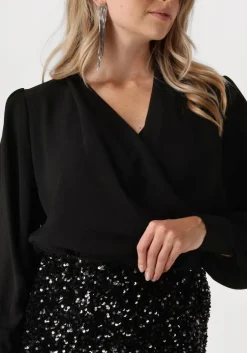 zwarte neo noir blouses vildra blouse