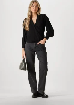zwarte neo noir blouses vildra blouse