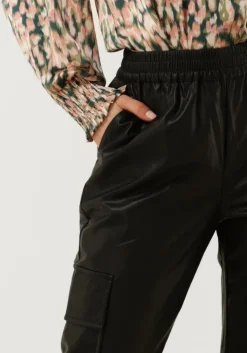 zwarte neo noir cargobroeken carlotta faux pants