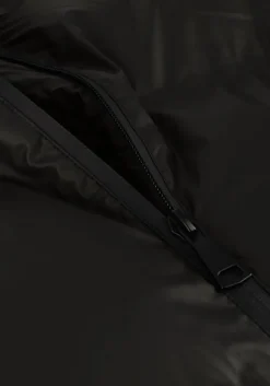 zwarte neo noir gewatteerde jas viviana c puffer jacket