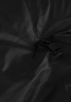 zwarte neo noir gewatteerde jas fox c puffer jacket