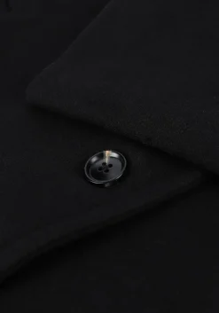 zwarte neo noir mantel anlu coat
