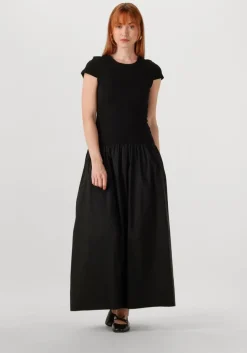 zwarte neo noir maxi jurk tuscany dress