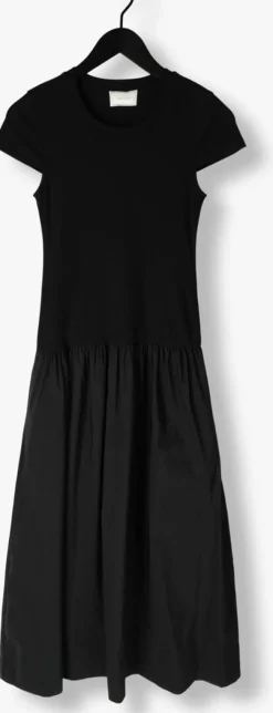 zwarte neo noir maxi jurk tuscany dress