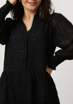 zwarte neo noir mini jurk blunt glam dress