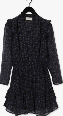 zwarte neo noir mini jurk padua garden dream dress