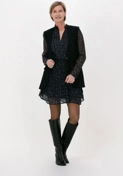 zwarte neo noir mini jurk padua garden dream dress