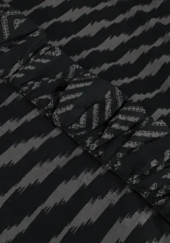 zwarte neo noir mini jurk hani graphic dress