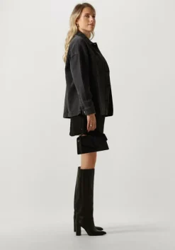 zwarte neo noir minirok helmine sequins skirt