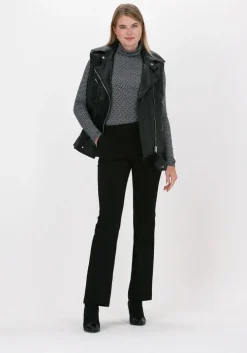 zwarte neo noir pantalon cassie suit pants