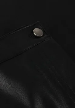 zwarte neo noir pantalon pinur faux leather pants