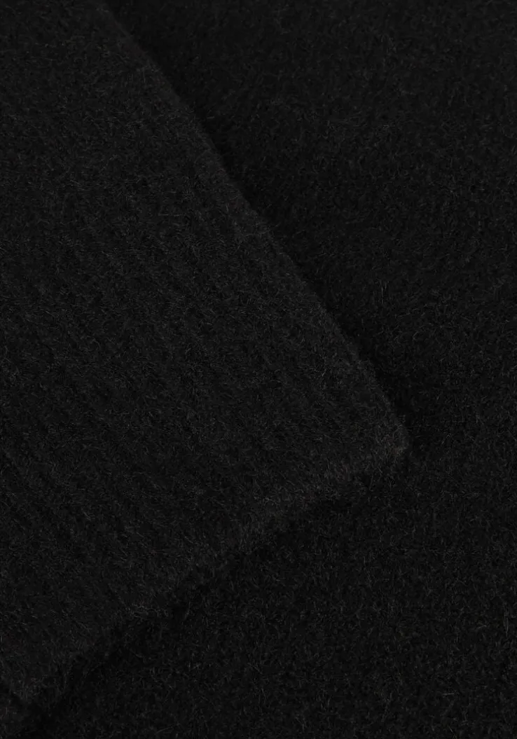 zwarte neo noir trui paula knit blouse