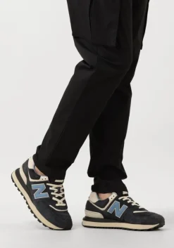 zwarte new balance lage sneakers u574lgbp