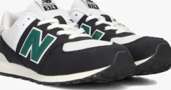 zwarte new balance lage sneakers gc574 m