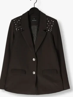 zwarte nik & nik blazer diamond blazer