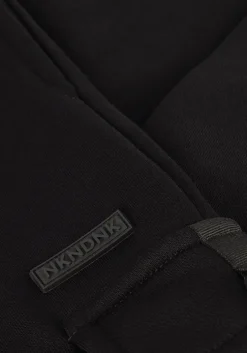 zwarte nik & nik joggingbroek webbing sweatpants