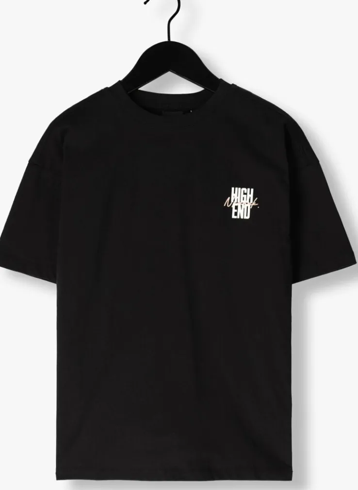 zwarte nik & nik t-shirt tag t-shirt