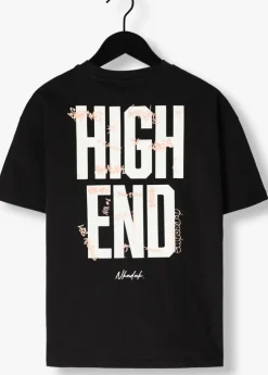 zwarte nik & nik t-shirt tag t-shirt