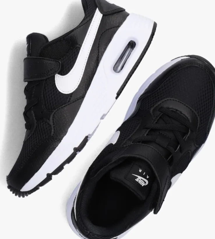zwarte nike lage sneakers air max sc (psv)