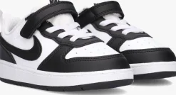 zwarte nike lage sneakers court borough low recraft (td)