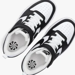 zwarte nike lage sneakers court borough low recraft (ps)