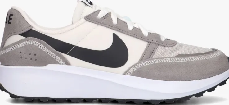 zwarte nike lage sneakers nike waffle nav