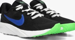 zwarte nike lage sneakers nike star runner
