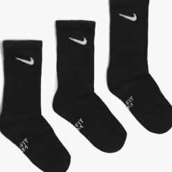 zwarte nike sokken everyday cush crew