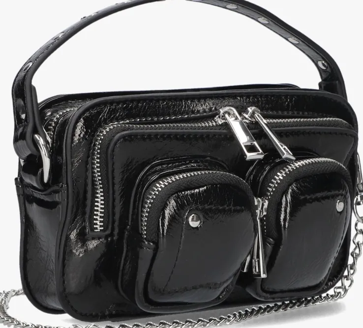 zwarte núnoo crossbodytassen helena recycled