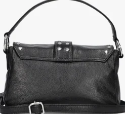 zwarte núnoo handtas small honey buckle rivet mountain