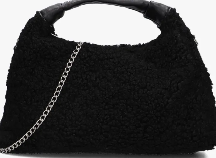 zwarte núnoo schoudertas dandy teddy