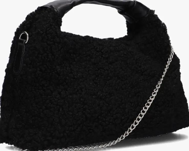 zwarte núnoo schoudertas dandy teddy