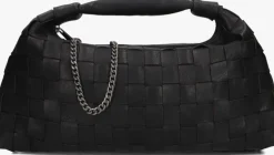 zwarte núnoo schoudertas dandy large