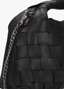 zwarte núnoo schoudertas dandy large