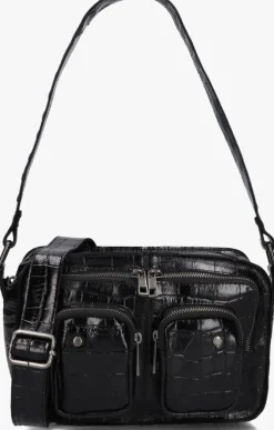 zwarte núnoo schoudertas ellie texas