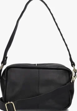 zwarte núnoo schoudertas ellie pure disco