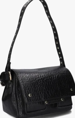 zwarte núnoo schoudertas honey new zealand