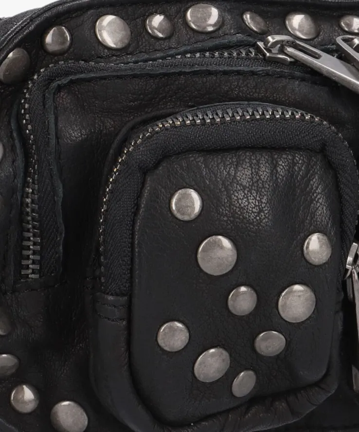 zwarte núnoo schoudertas helena rivet