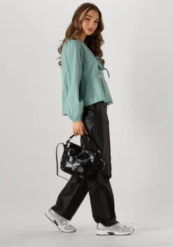 zwarte núnoo schoudertas small chiara texas