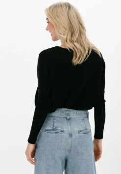 zwarte not shy trui faustine