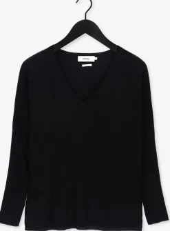 zwarte not shy trui faustine