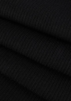 zwarte notes du nord midi jurk elena knitted dress