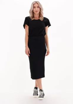 zwarte notes du nord midirok darcy skirt