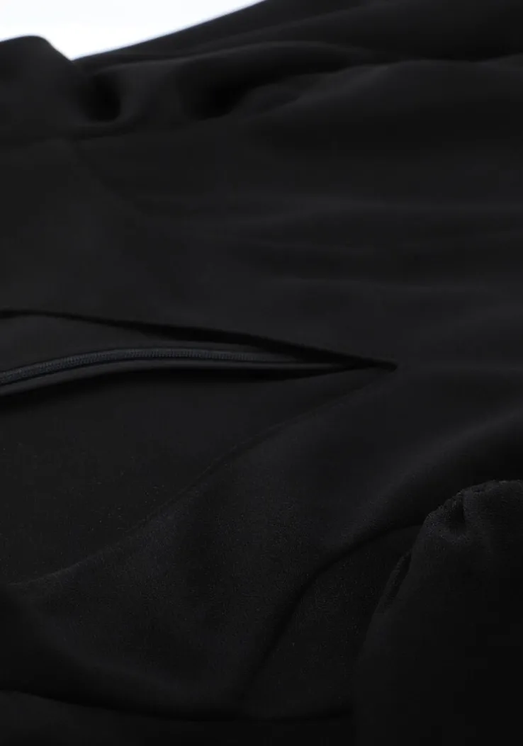 zwarte notes du nord mini jurk oliana short dress