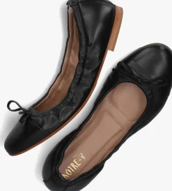 zwarte notre-v ballerina's 08-323