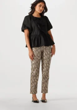 zwarte notre-v blouses nv-frederica