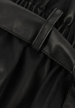 zwarte notre-v broeken leather short billy